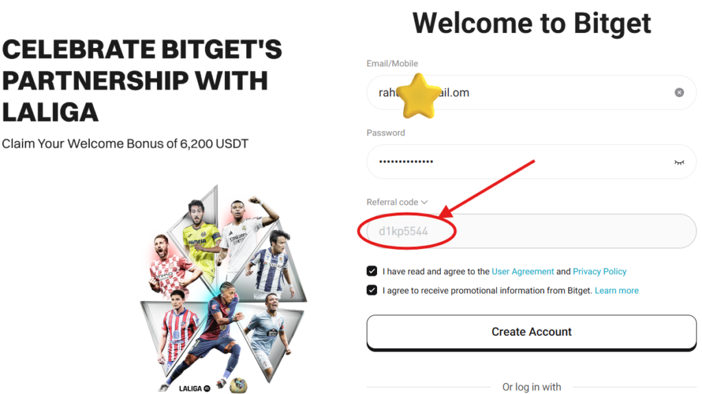 如何使用 Bitget 推薦碼「d1kp5544」獲得 20% 折扣（逐步教學）